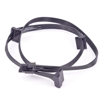

5Pin to 3 Ports SATA Straight Right Angle Power Supply Cable for Cooler Master MasterWatt Maker 1200 MIJ