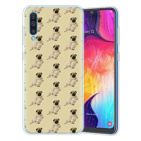 02 Силиконовые чехлы для samsung Galaxy A10 A30 A40 A50 A70 A6 A7 A8+ A9 M30 M50 из ТПУ - Цвет: 02
