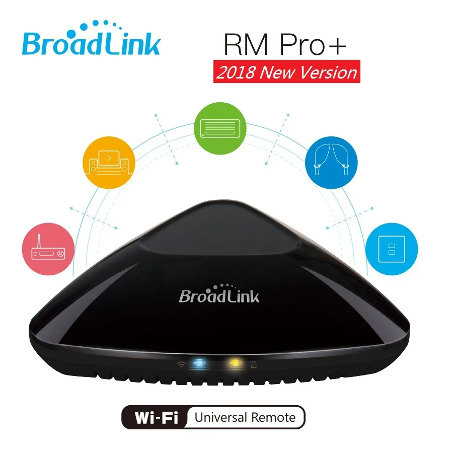 

Broadlink RM Pro+,Smart home Automation WIFI+IR+RF Universal Intelligent remote control switch for iphone IOS ipad Android