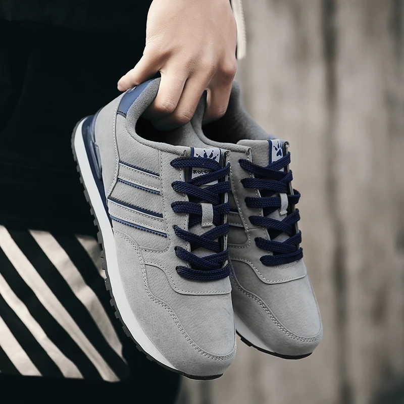 

Tenis Masculino 2018 Men Breathable Mesh Sport Shoes Men Tennis Shoes Male Stability Athletic Fitness Sneakers Men Gray Trainers