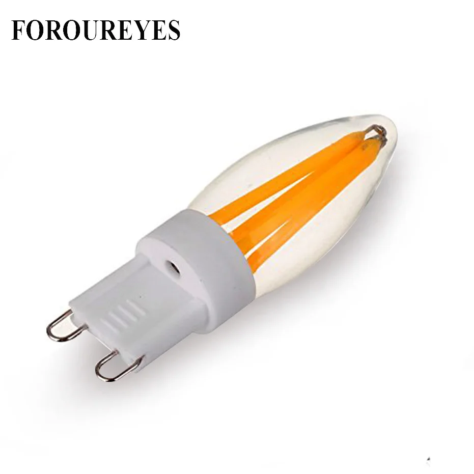 

10pcs G9 LED Bulb 110V 220V 2W 3W Filament COB LED lamp Replace 30W 40W Halogen Light for Chandelier