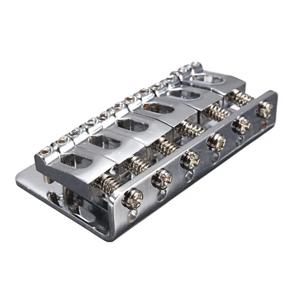 

Musical Instruments parts chrome electric guitar tremolo 6 string roller guitar bridge With Screws