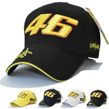 Новый дизайн гонок Формулы-1 Крышка автомобилей мотоцикл гонки мото GP VR46 Росси вышивка Спорт хип-хоп хлопок Дальнобойщик бейсболка шляпа