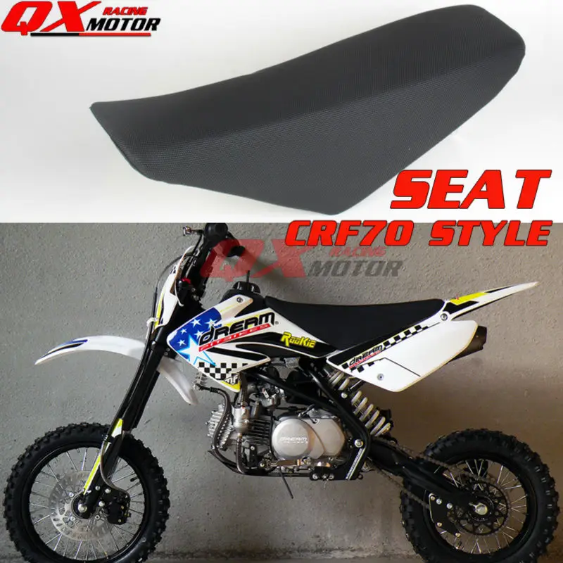 Black Pit Bike Seat Dirt Bike Seat For CRF70 Style Chinese KAYO BSE Apollo OEM SSR SDG GPX CRZ 125cc 140cc 150cc 160cc dirt bik Black Pit Bike Seat Dirt Bike Seat For CRF70 Style Chinese KAYO BSE Apollo OEM SSR SDG GPX CRZ 125cc 140cc 150cc 160cc dirt bik