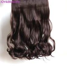 JOY& BEAUTY синтетические волосы длинные волнистые волосы на заколках для наращивания термостойкие волосы 24 дюйма 130 г женские шиньоны