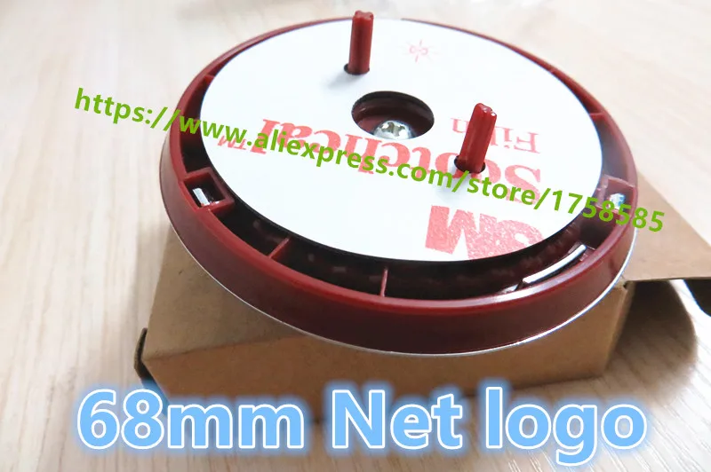 LARATH 1pcs 68mm XJ XJL network standard for Jaguar XF grid Logo Red Net standard radiation