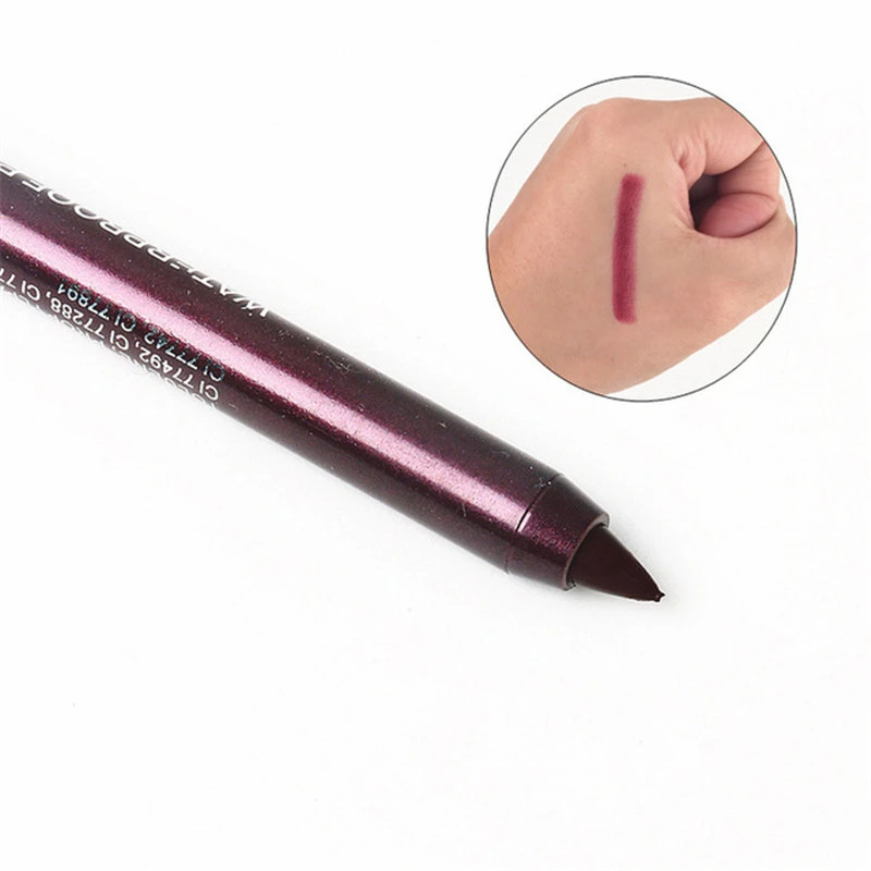 12 Colors Waterproof Eye Liner Pencil Pigment Black Brown Red Long Lasting Eyeliner Pen Eyes Makeup Cosmetics Tools