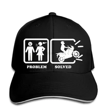 Бейсболка проблема решена Мотокросс бейсболки эндуро печать шляпа