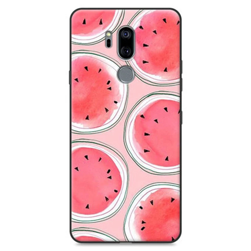 Чехол ThinQ для LG G7 Мультяшные мягкие силиконовые чехлы из ТПУ телефонов G 7 чехол