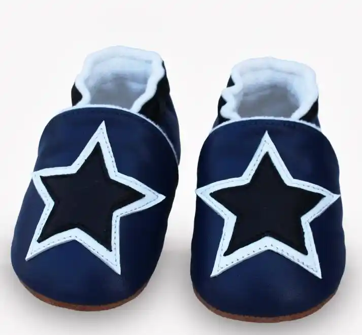 HONGTEYA Baby Moccasins with Fur Fleece Rubber Soles Warm Snow Boots Leather Baby Shoes for Boys Girls