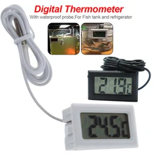 Digital thermometer With 1M/2M waterproof probe Fish Tank Electronic thermometer Aquarium refrigerator water temperature gauge Digital thermometer With 1M/2M waterproof probe Fish Tank Electronic thermometer Aquarium refrigerator water temperature gauge