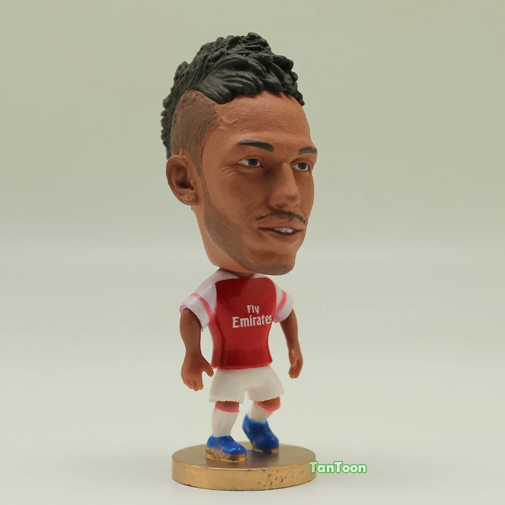 

Soccer Star 6.5 cm Height Resin Dolls Premier League Aubameyang (A 2018/19) Season 2.5" Action figure toys