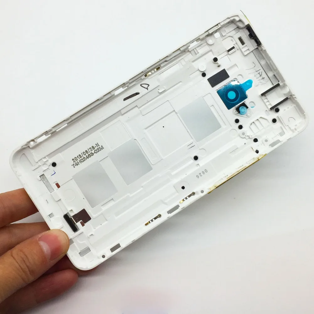 Передний корпус для htc One Dual Sim 802t 802d 802w M7 передняя рамка Корпус ЖК-панель рамка запасные части