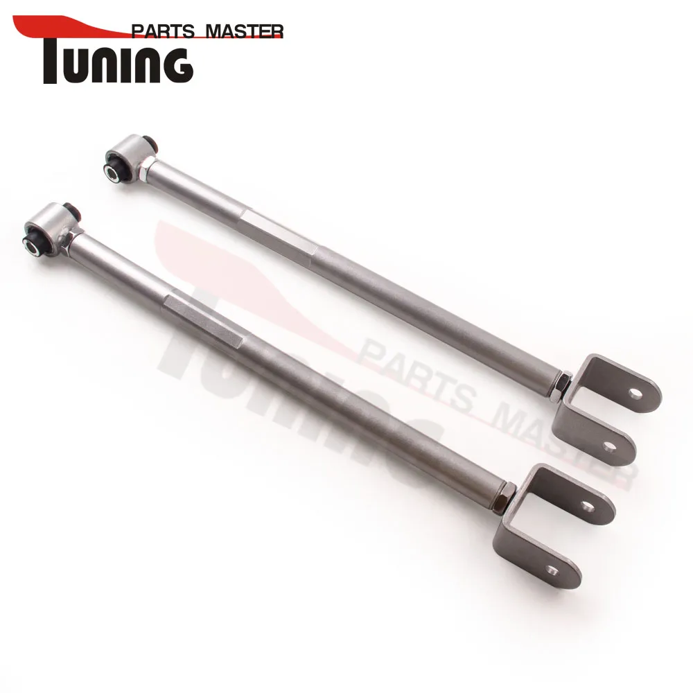 

for BMW 92-98 E36 99-05 E46 Z4 Rear Lower Adjustable Control Arm 318i 92-04 325i 328i M3 Lower Control Arms/ Bar/ Rod Silver