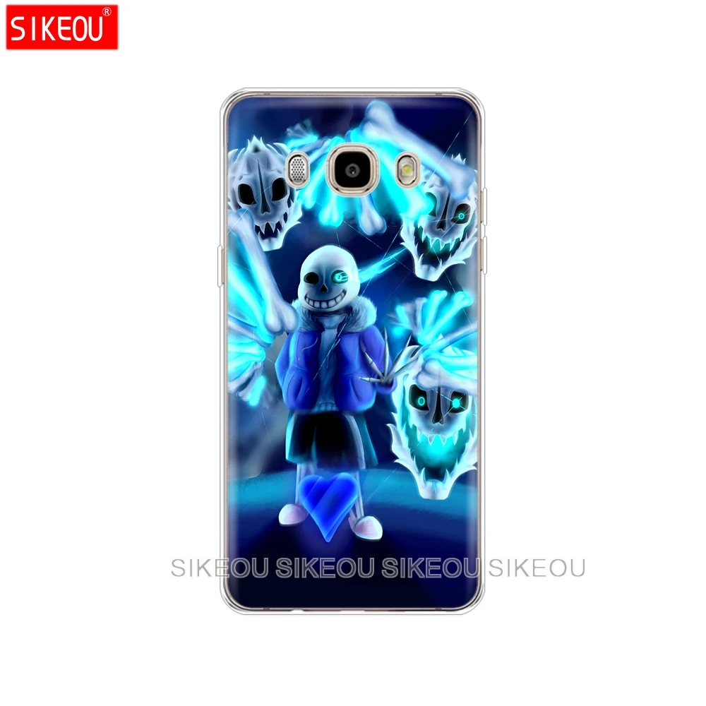 Силиконовый чехол для телефона Samsung Galaxy J1 J2 J3 J5 J7 MINI 2016 2015 prime undertale papyrus sans