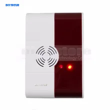 DIYSEUCR QG-02 Wireless Gas Sensor for Our Related Home Alarm Home Security System 433Mhz Gas Detector