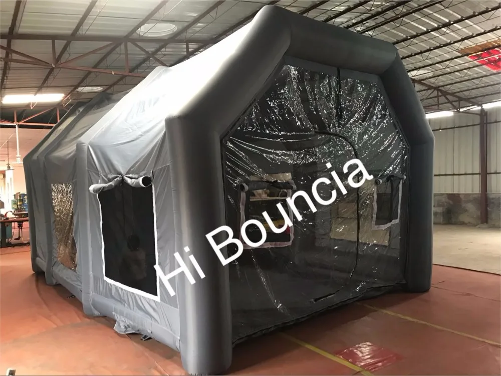 

2018 HOT SALE Tent Type inflatable paint booth, inflatable spray paint booth for sale with factory price