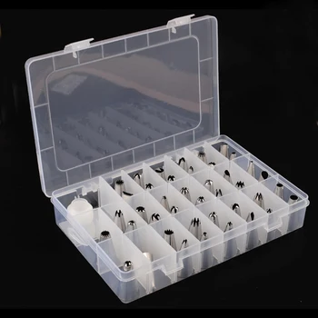 Stainless Steel Bakery and Pastry Tools Cream Cake Decorating Tips
Icing Piping Nozzles Set 42 Pcs Various Sizes