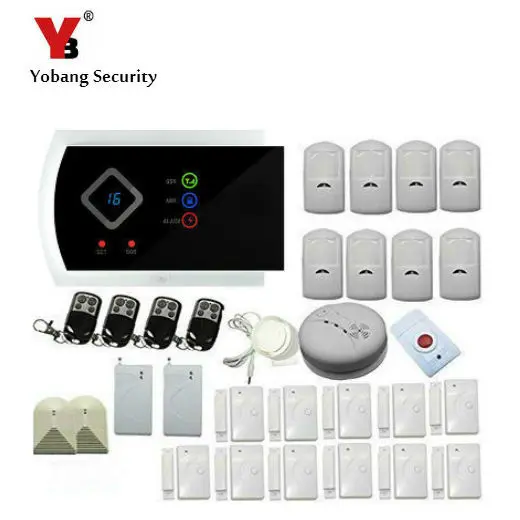 YobangSecurity Russian Spanish Italian Slovak Wireless GSM SMS Autodial Smart Home Security Burglar Alarm System Smoke Sensor YobangSecurity Russian Spanish Italian Slovak Wireless GSM SMS Autodial Smart Home Security Burglar Alarm System Smoke Sensor