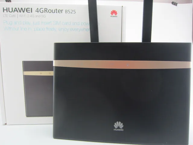 (+ 2 антенны) разблокированный Huawei B525s 23a 4G LTE Cat6 300M Беспроводной маршрутизатор 4