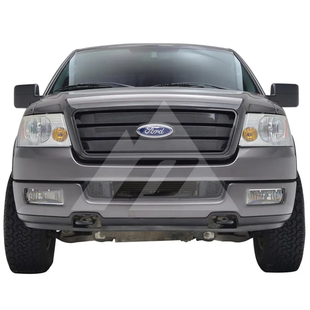 Для 2004 2005 2006 2007 2008 Ford F150 ABS углеродное волокно горизонтальная упакованная решетка