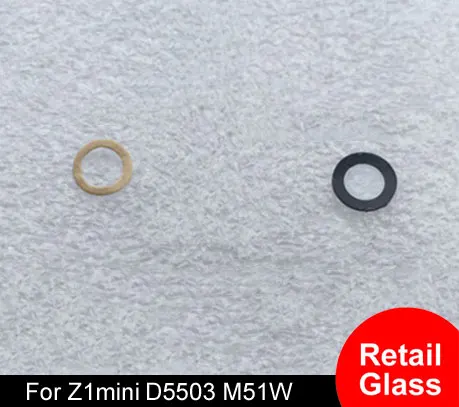 100% New Retail Back Rear Camera lens cover glass with Adhesives For Sony Xperia Z1 mini D5503 M51W | Мобильные телефоны и