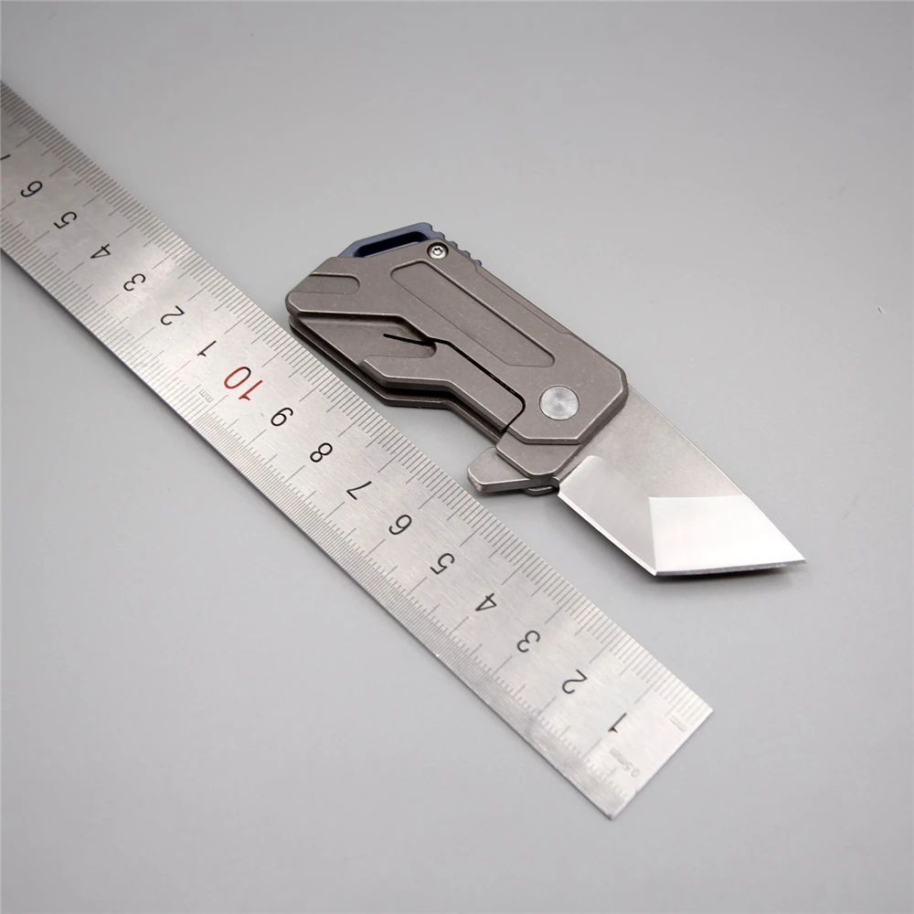 Edc 60 нож HRC stonewash тактический быстрый складной мини карманный d2 лезвие титановые