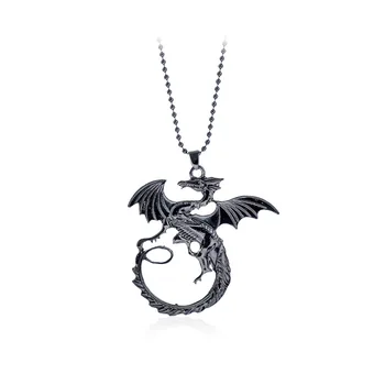 A Song of Ice and Fire Game of Thrones Action Figure Tangerian Dragon Necklace Fans Collection Cosplay Gift