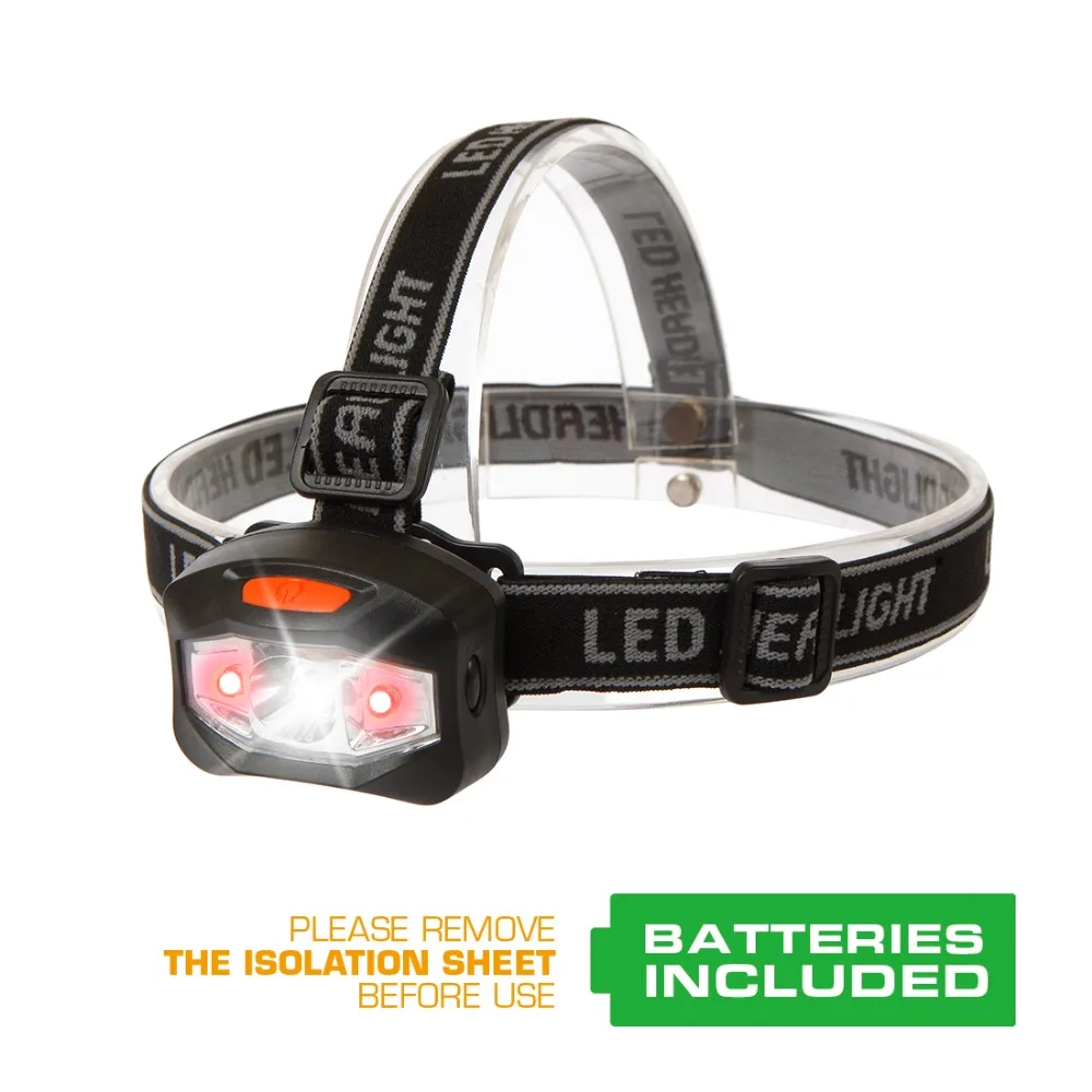 

Everbrite headlamp led Q5 head lamp Fishing Headlight camping hike emergency light