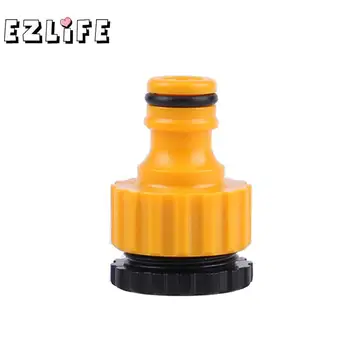 

EZLIFE New Useful 1/2" 3/4'' Hose Pipe Fitting Set Quick Yellow Water Connector Adaptor Garden Lawn Tap NB0403