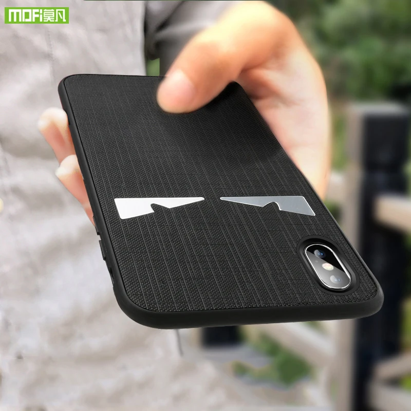 

Mofi Case For iPhone XR Case Hard Phone Shell For iPhone XS MAX Case Cover Cute For iPhone XS Case Slicone Edge Shockproof