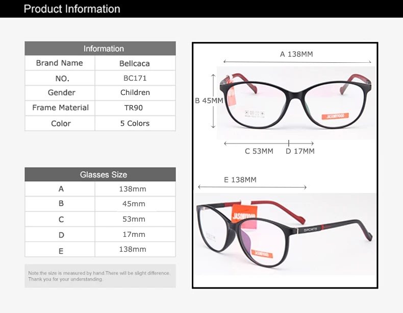TR90 детские оптические очки, оправа для детей, студенток, близорукость, компьютерные прозрачные линзы, очки для глаз, оправа для мальчиков и девочек, BC171