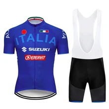 

2018 NEW italia Cycling jersey set s 9D gel bike shorts sets Ropa Ciclismo mens summer team pro BICYCLING wear Maillot Culotte