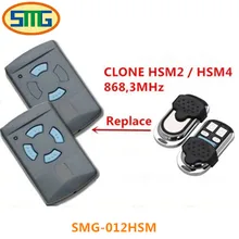 

3pcs Hot sale! free shipping Hormann HSM2, HSM4 868Mhz (Blue Buttons only) Remote Control Duplicator
