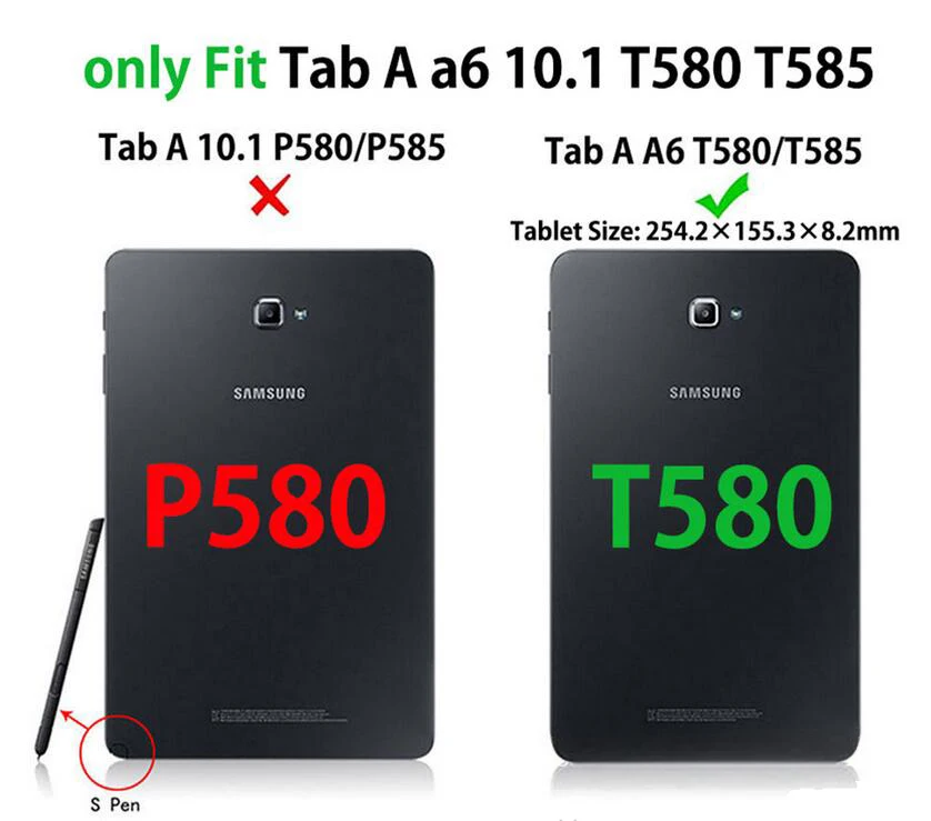 Чехол для samsung Galaxy Tab A 10 1 2016 T580 T585 SM безопасный противоударный сверхмощный