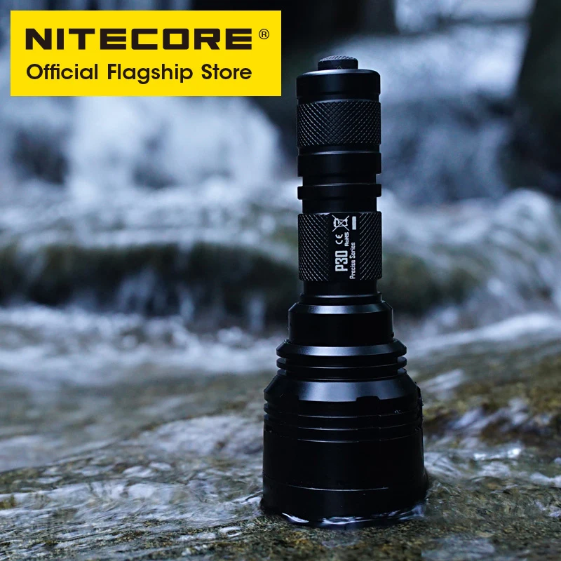 NITECORE P30 Тактический светильник охотничий литиевый аккумулятор флэш светодиодный