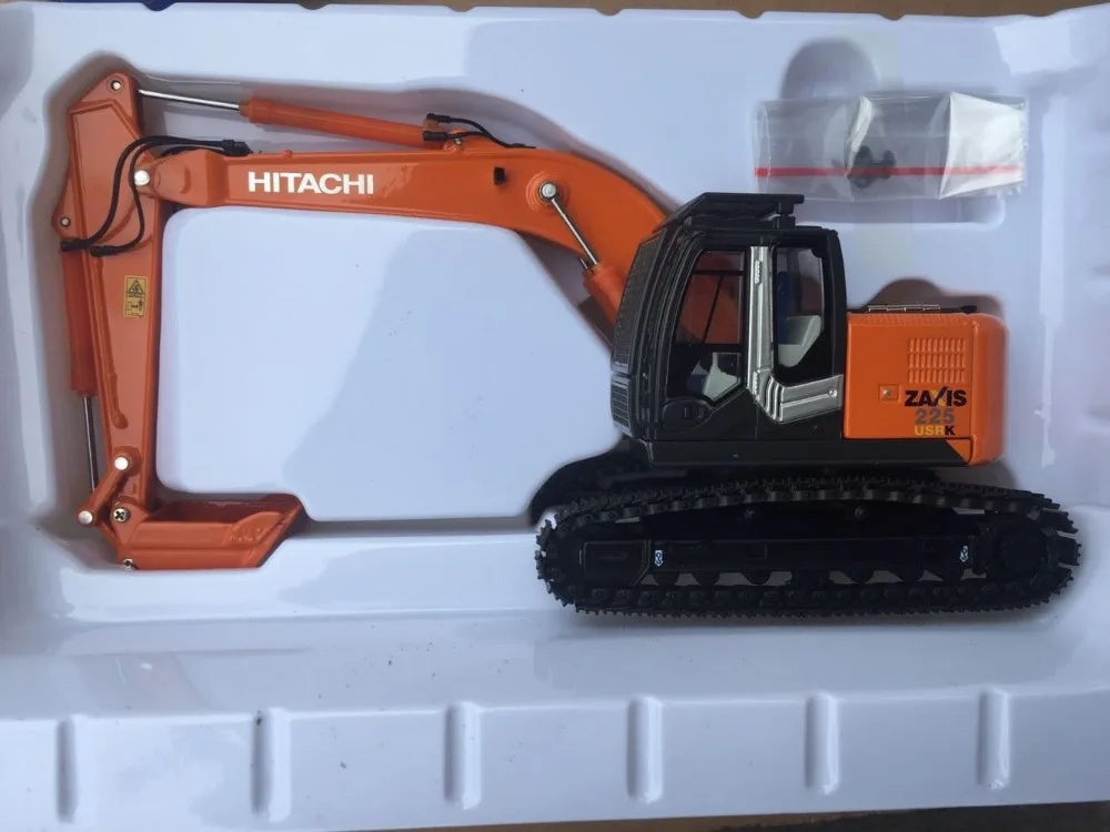 Редкий! Hitachi ZAXIS 225 USRK гидравлический экскаватор 1:50 Масштабная модель металлических гусениц