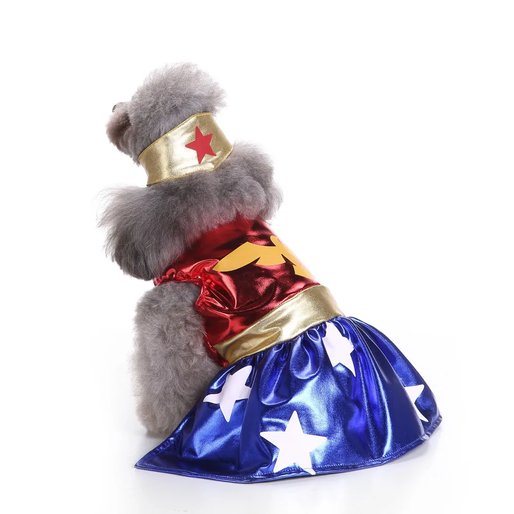 Одежда для собак Зима Лето маленькое собачье свадебное платье принцесса юбка с кошкой щенок куртка причудливый красивый носить шляпу