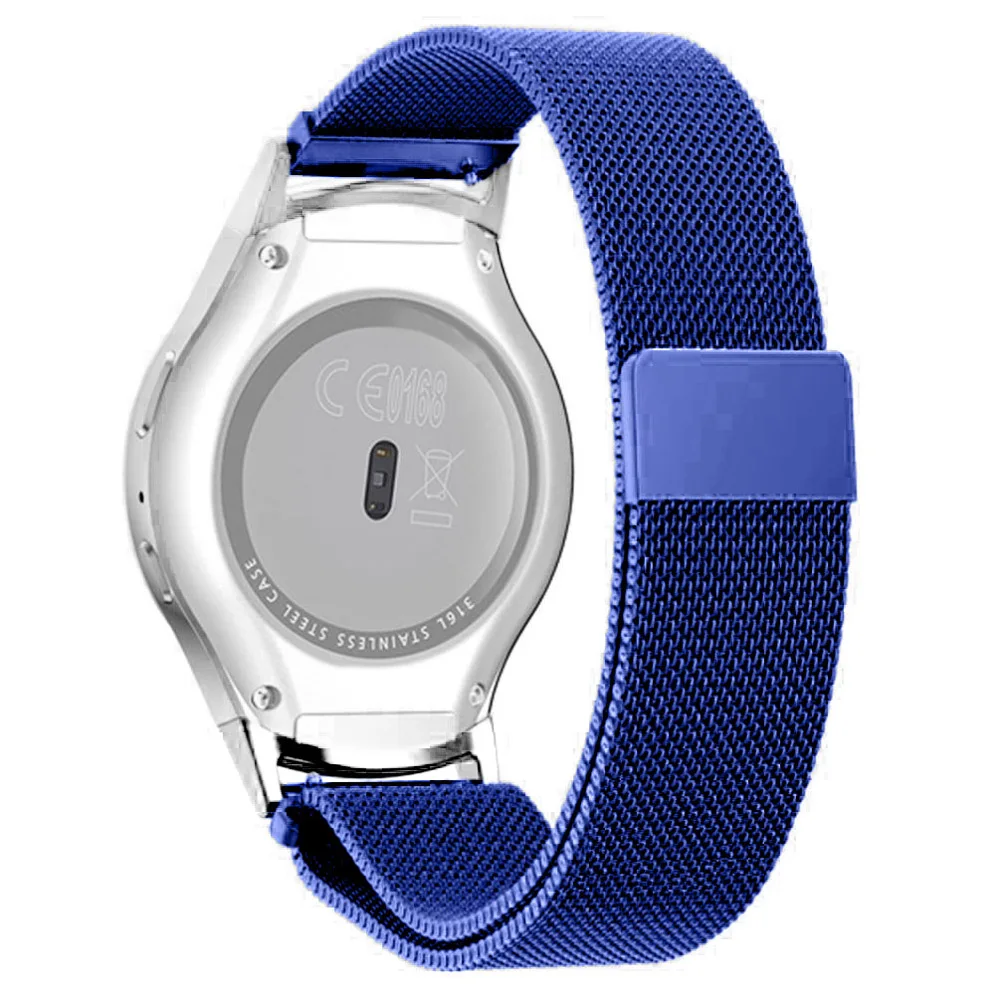Для Samsung Gear S2 R720 умные часы аксессуары магнитное кольцо браслет из нержавеющей