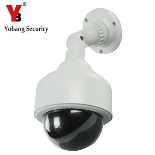 

YobangSecurity Top Quality Outdoor Wireless IR Surveillance Dummy Fake CCTV Security Camera LED Flashing Indoor/Outdoor