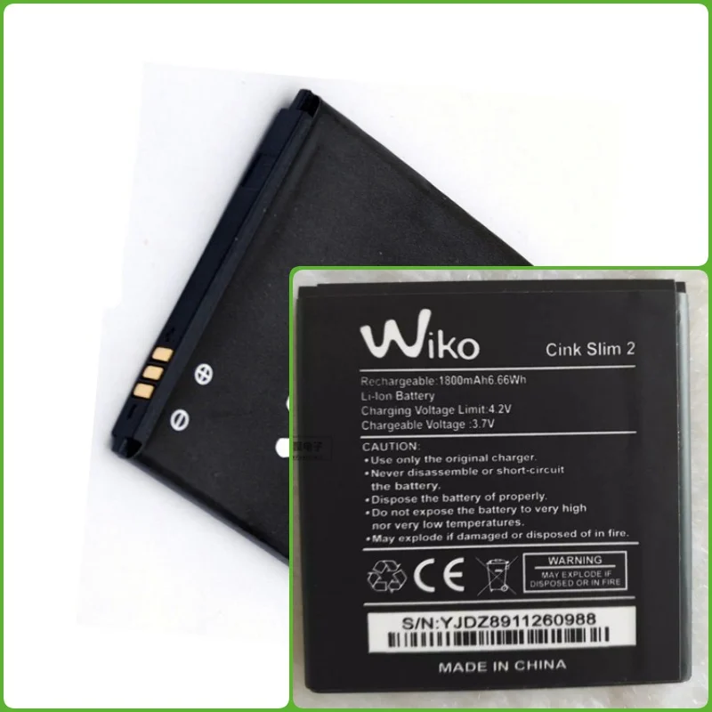 

Battery suitable for WIKO mobile with battery model CINK SLIM 2