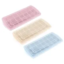 21 Сетка силикона льда s льдогенератор мороженого коробка льда лотки с крышкой контейнеры для хранения еды