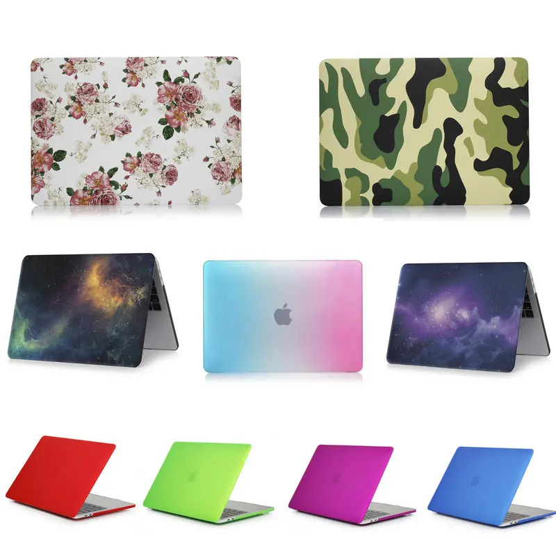 

laptop case for Apple MacBook Air 13 13.3 inch Crystal/Matte/Rainbow/Printing Case Cover for MacBook Model A1369 A1466