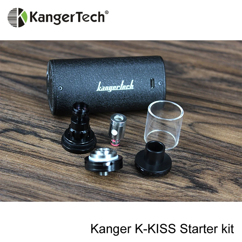 2 шт. комплект Kanger K-KISS 6300 мАч Kkiss Mod встроенный аккумулятор и 4,5 мл Kiss бак с SSOCC катушкой 0,2 Ом катушка