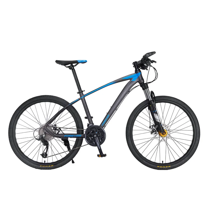27 скоростей 26 дюймов горный велосипед из алюминиевого сплава - Цвет: Blue