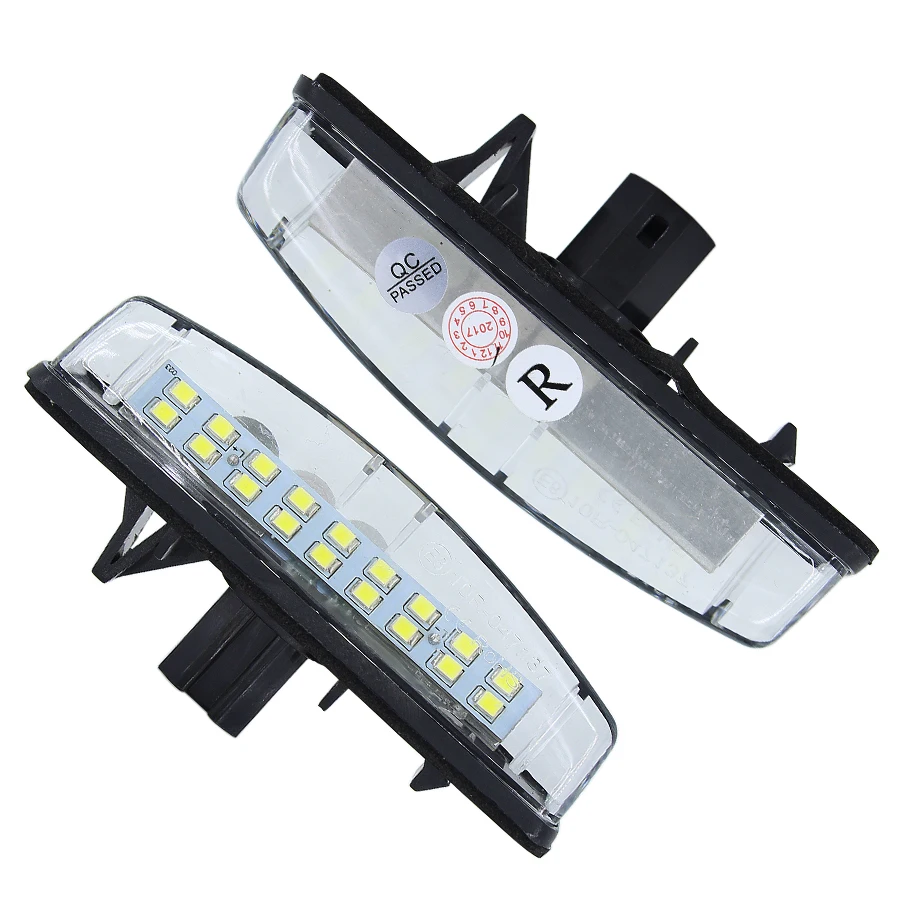 2 шт./компл. светодиодный номерной знак для Toyota Camry/Aurion Avensis Verso Echo Prius Number