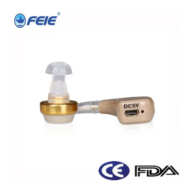 

Rechargeable Hearing Aid Medico Audiophone Behind The Ear USB Charging Ear Amplifier Headphone Ear Voice Device C-108