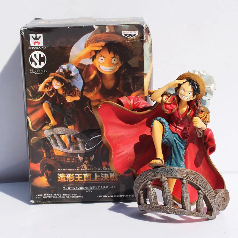 

2 Styles One Piece Luffy Figure PVC Action Figures Toy Dolls 14cm Collection Model Toys Free Shipping