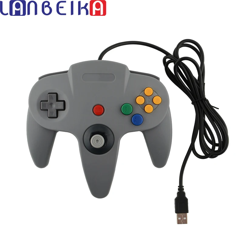 LANBEIKA Wired USB Game Controller Gaming Joypad Joystick USB Gamepad For Nintendo Gamecube For N64 64 PC For Mac Gamepad LANBEIKA Wired USB Game Controller Gaming Joypad Joystick USB Gamepad For Nintendo Gamecube For N64 64 PC For Mac Gamepad