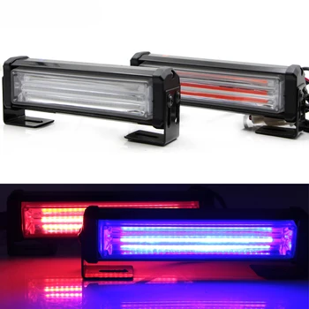 

2x 12W COB LED Strobe Flash Warning Car Light Remote Control 8 Models Styling Fireman Police Traffic Emergency Lamp Motorcycle